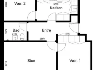 Jeppe Aakjærsvej, 68 m2, 3 værelser, 5.082 kr., Skive, Viborg