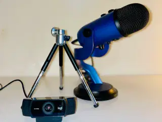 Kamera og mikrofon