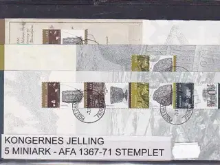 Kongernes Jelling AFA 1367-71. Stemplet