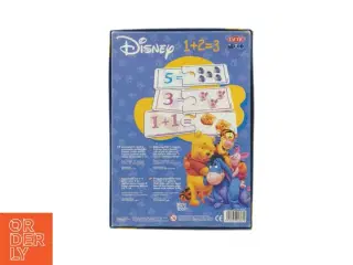 Disney regnespil med tal (24 opgavekort og 24 svarkort)