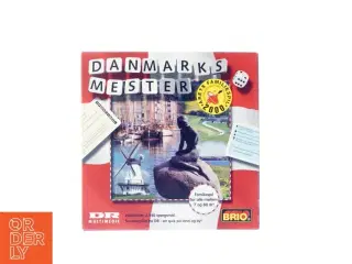Danmarksmester fra Brio (str. 26 x 26 cm)