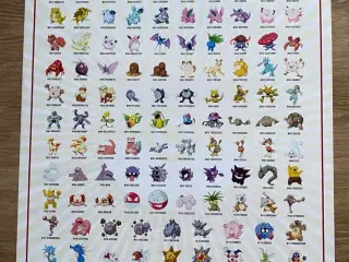 Pokemon plakat 
