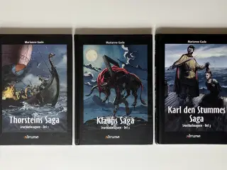 Svarfdælasagaen 1-3 (3 bøger)