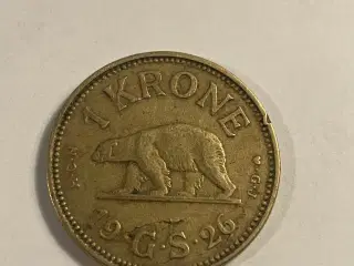 1 Krone Grønland 1926