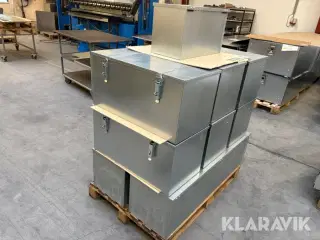 Trailerboks AKA - DanBox - 9 styks i alt