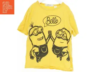 T-Shirt med Minions Print fra H&M (str. 134)
