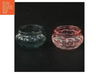 Små glasskåle 2 stk (str. 2 stk Ø 5 cm)