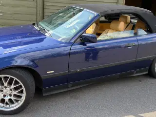 BMW E36 cabriolet med el kaleche og hard top 1997
