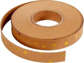 Flettestrimler, B: 15 mm, tykkelse 0,55 mm, lys brun, 9.50m/ 1 rl.