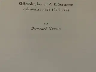 en skibsreders saga skribsreder, konsul a. e. søre