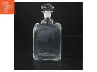 Glas karaffel med prop (str. 18 cm)