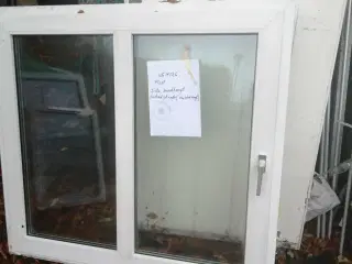 Plastvindue indadgående