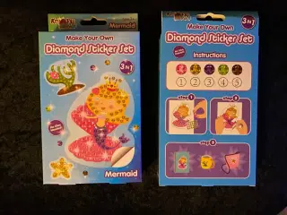 Diamond sticker set