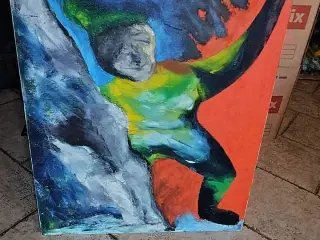 Maleri SIGN. E. V. (ERIK VITCETZ)