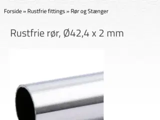 Gelænder rustfristål