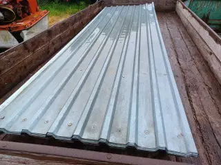 Brugt galvaniseret plader 55 m2