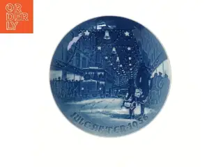 Juleplatte, Bing & Grøndahl 1956 fra Bing & Grøndahl (str. Ø 18,3 cm)