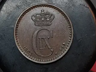 1 øre 1902, flot mønt
