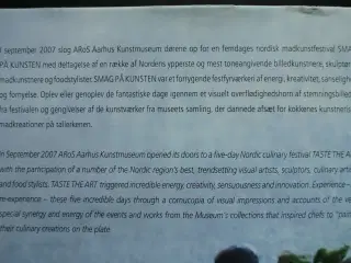 smag på kunsten - taste the art, af peter mandrup,