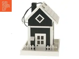 Dekorativt fuglehus (str. 22,5x17,5x17,5 cm)