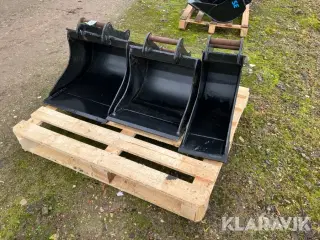 Skovle 3 styk SE Equipment sweden