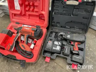 Sømpistol-bindemaskine HILTI-FLAIR GX100