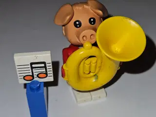 Lego Fabuland 3711-gris med tuba