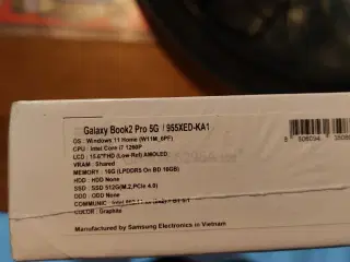 Samsung Galaxy book2 pro 5g