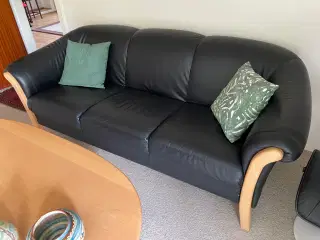 2 plus 3 personer's lædersofaer