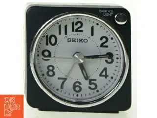 Vække ur fra Seiko (str. 5 x 3 cm)