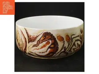 Porcelænsskål med marmoreret mønster fra Arzberg (str. 20 cm)