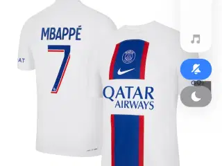 PSG original tredje trøje, str L. Mbappe 2022/23