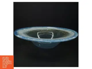 Stor dekorativ glasskål (str. 32 x 8 cm)