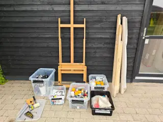 Hobbymaler - Kunstmaler- komplet udstyr