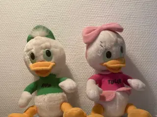 Disney figurerne Rup og Tulle som plysdukker