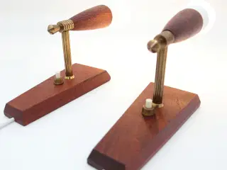 1960erne -Laoni teak væglamper