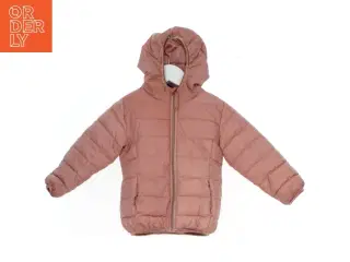 Lyserød jakke med hætte (str. 92)