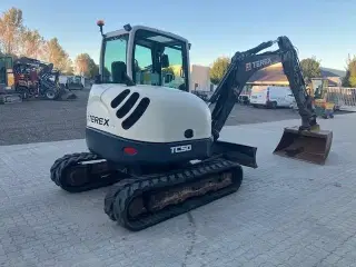 Terex TC50 powertilt centralsmørring