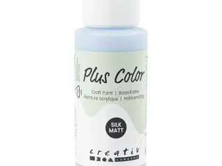 Plus Color Hobbymaling Lyseblå 60ml - Hurtigtørrende