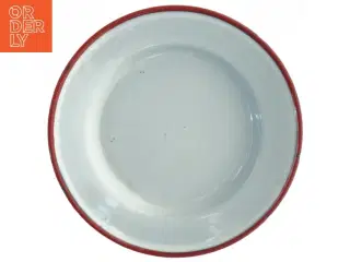 Emaljetallerken fra Redanus (str. Ø 20 cm)