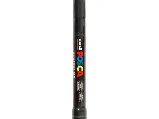 Posca Tusch, PCF350, streg 1-10 mm, brush, sort, 1 stk.