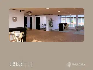 Penthousekontor i hjertet af Herlev