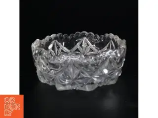 Krystalglas skål