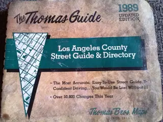 The Thomas Guide, LA Country.