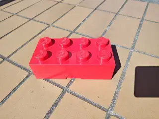 Lego Legoklods Madkasse i Rød