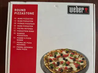 Rund pizza sten