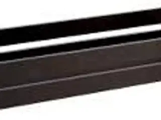6 stk. Trækasse B555 x D185 x H105 mm 2/4 GN Sort acacia træ