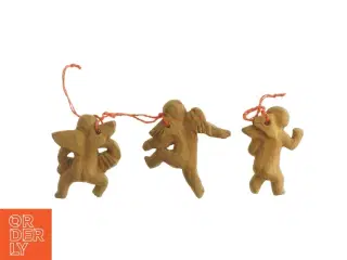 Lerfigurer som julepynt