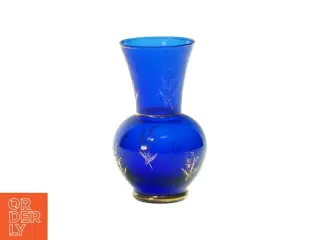 Vase med print  (str. HØ: 13x17,5cm)