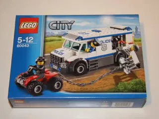 LEGO 60043 ; CITY ; Fangetransport ; NY